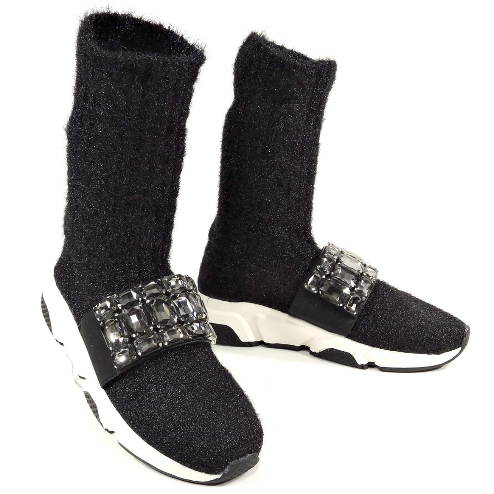 🇮🇹NILA & NILA🇮🇹 Winter Black Walking SNEAKERS